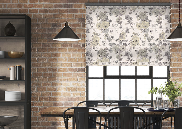 Amelie, Pebble - Twist&Fit Roman Blind - Image 3